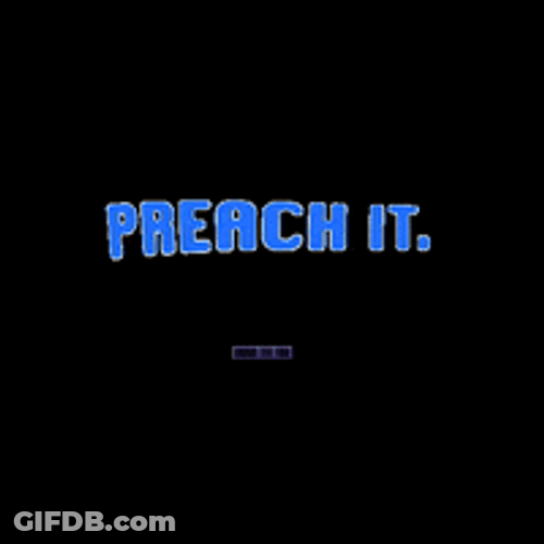 Preach It Animation GIF