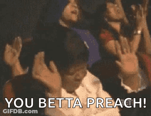 Preach It Clap GIF