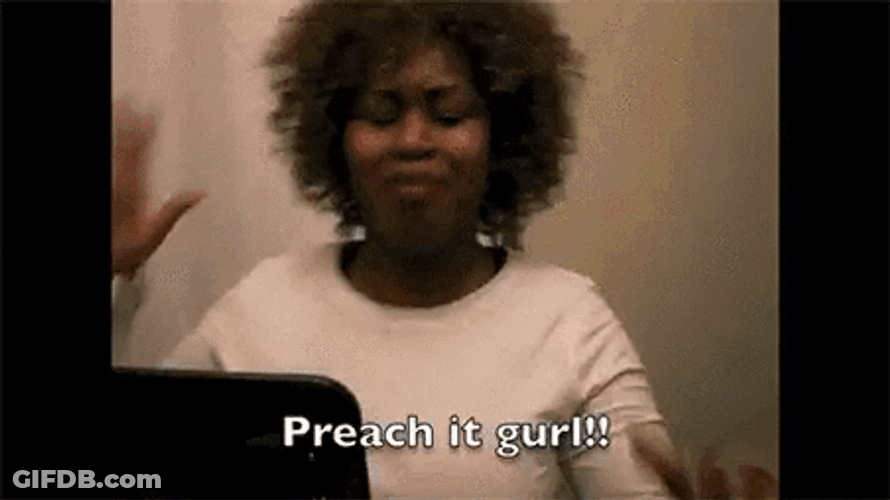 Preach It Girl Speak GIF