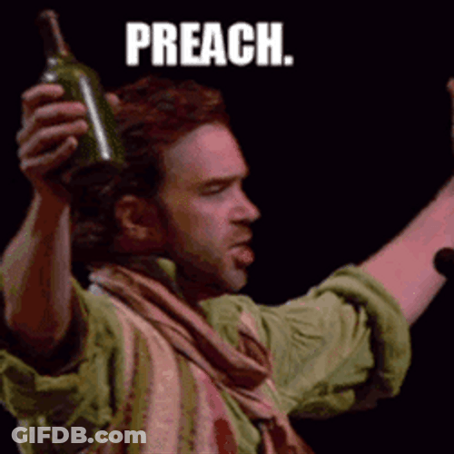 Preach Seinfeld Drunk GIF