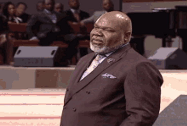 Preach Sweating Wiping T.D. Jakes GIF