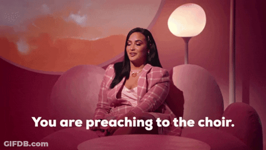 Preach To The Choir Demi Lovato GIF