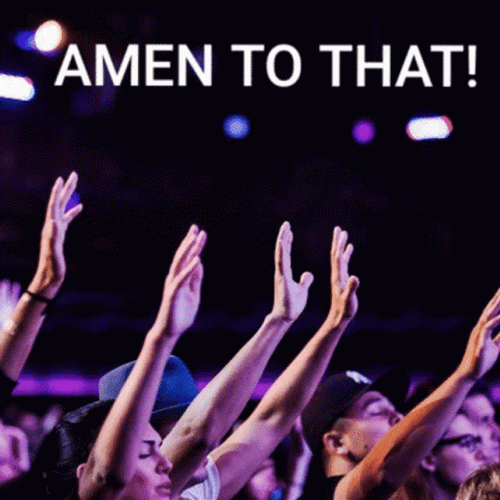 Preachers Cross Hallelujah Meme GIF