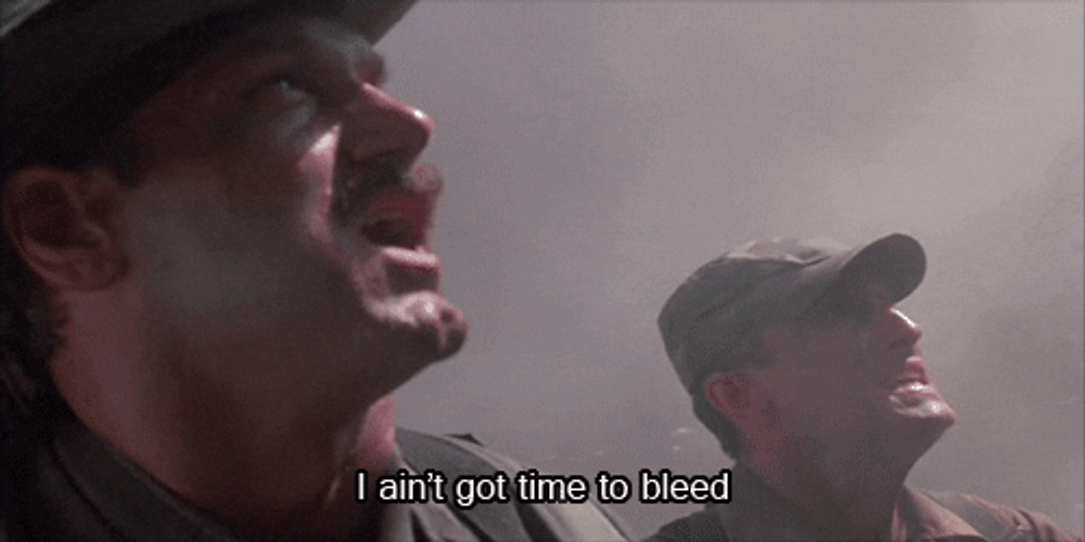 Predator 1987 Time Bleed GIF