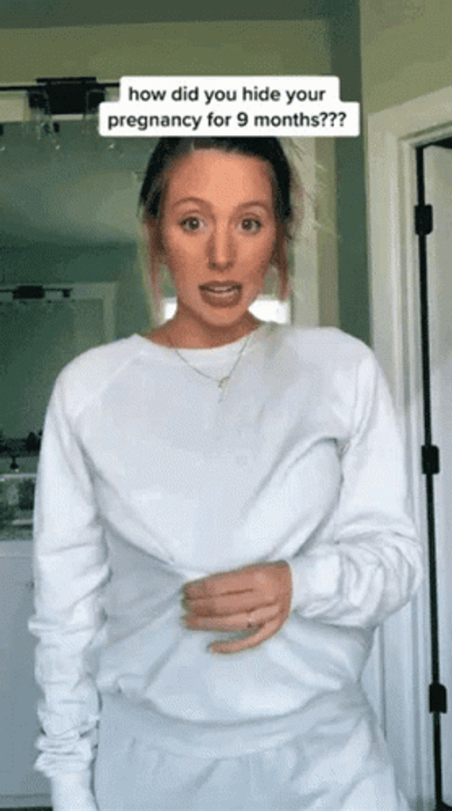 Pregnancy Belly Morph Inflation GIF
