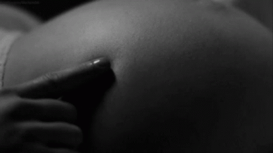 Pregnancy Cute Mother Tap Belly GIF