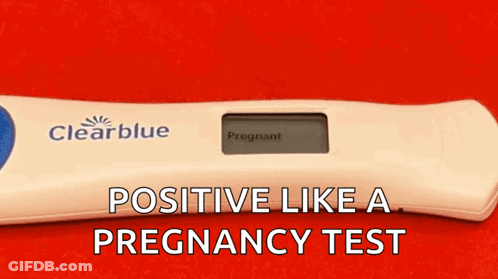 Pregnancy Test Showing Positive GIF