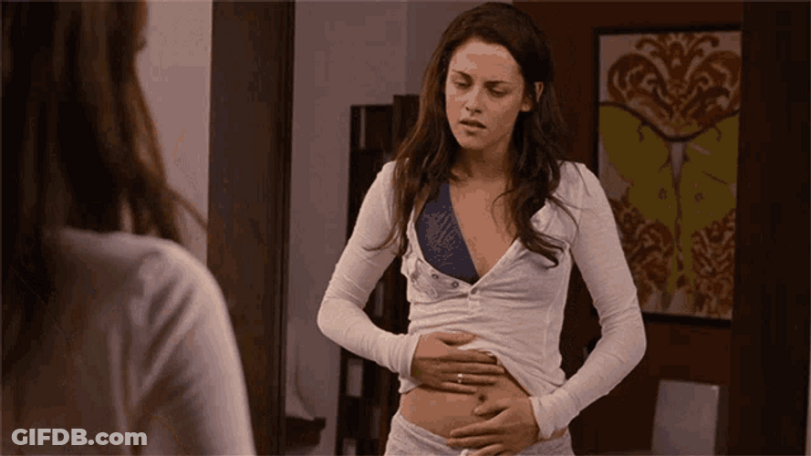 Pregnant Bella Swan GIF