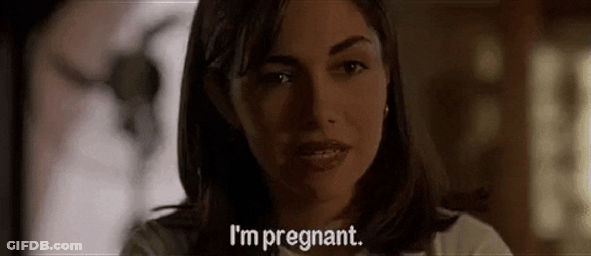 Pregnant Vanessa Marcil GIF