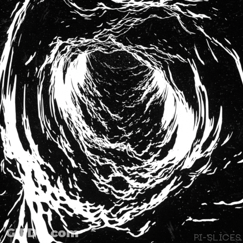 Premium Vector Black And White Waterslide GIF