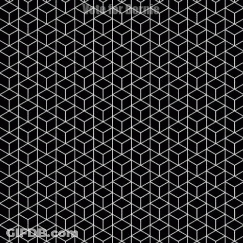 Premium Vector Hexagon Optical Illusions GIF