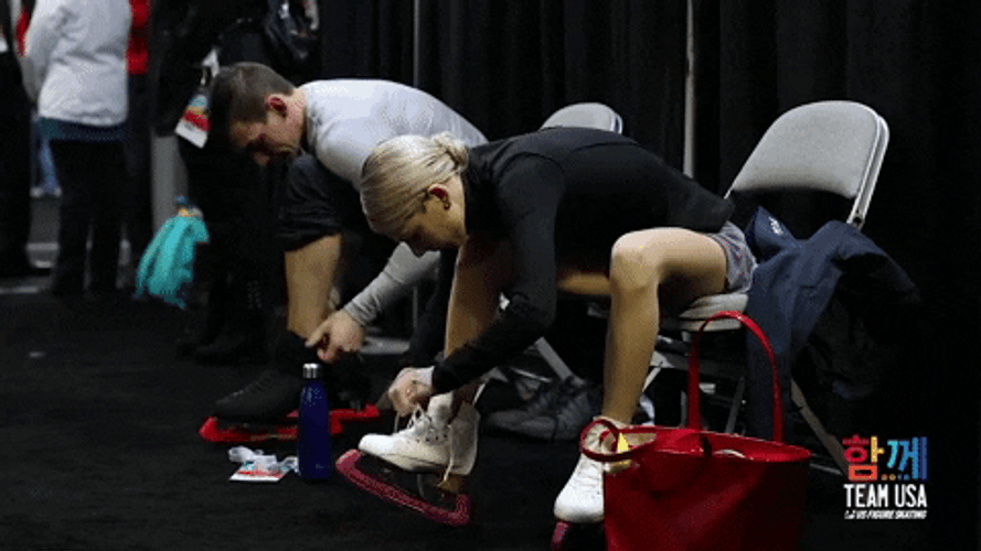 Preparing For Figure Skating GIF