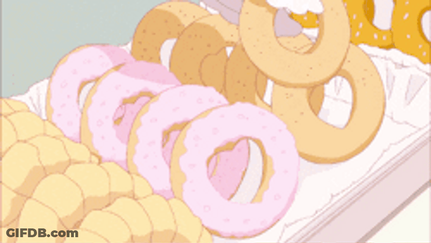 Preparing Of Donuts In Store GIF