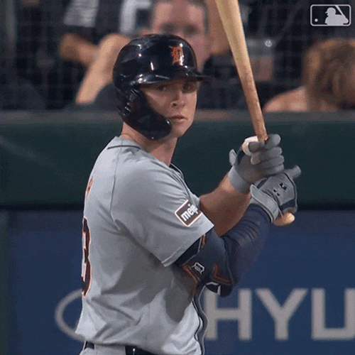 Preparing To Hit The Ball Major League Baseball GIF