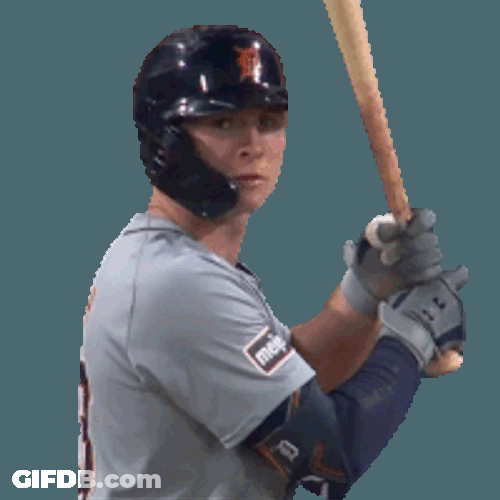 Preparing To Hit The Ball Major League Baseball Sticker GIF