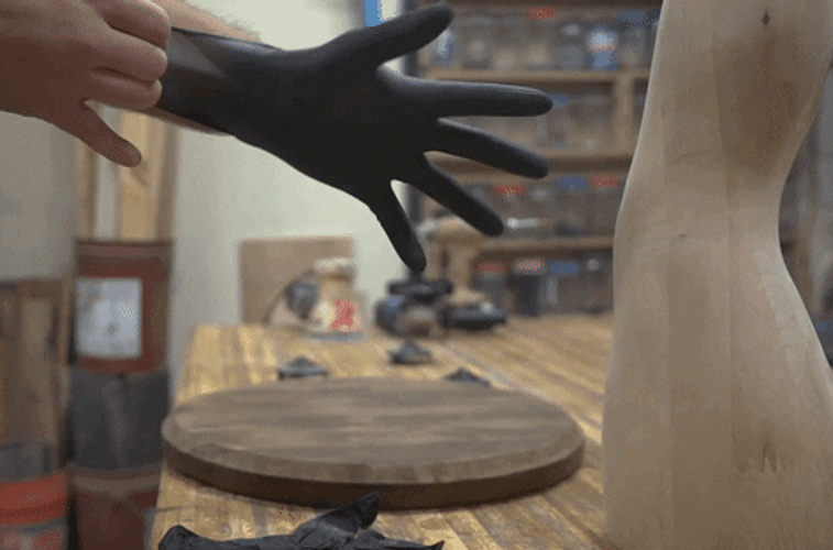 Preparing Wood Leg GIF