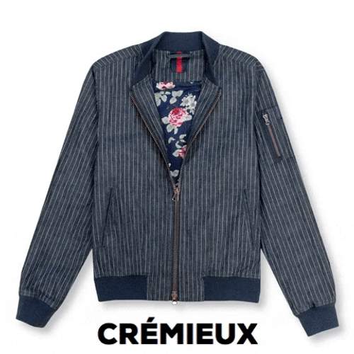 Preppy Coat GIF