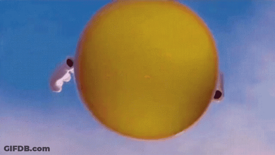 Preppy Smiley Face Goofy GIF