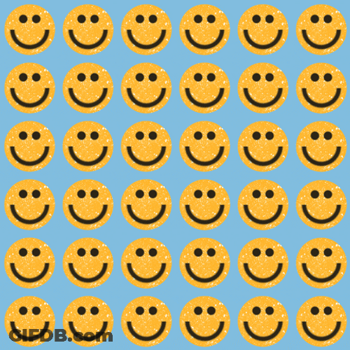 Preppy Smiley Face Turn Sad GIF