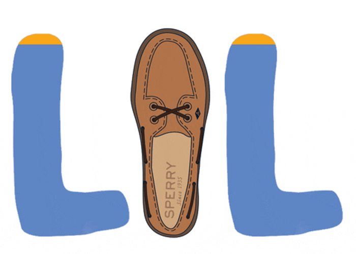 Preppy Sperry Topsider Shoe GIF