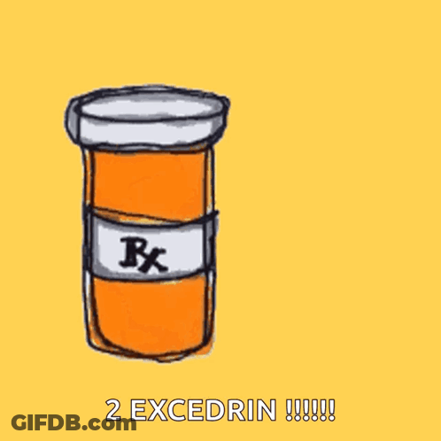 Prescription Bottle Saying Take Your Meds GIF