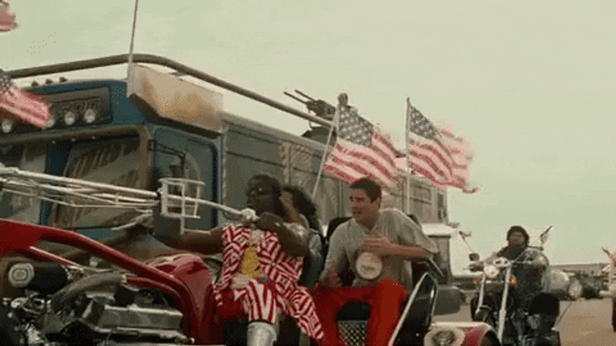 President Camacho In His Three Wheelers GIF
