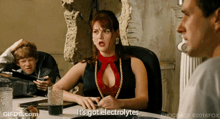 President Camacho It's Got Electrolytes GIF