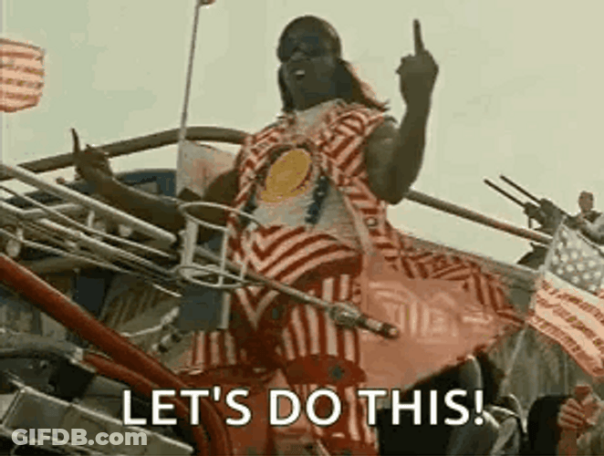 President Camacho Let's Do This GIF