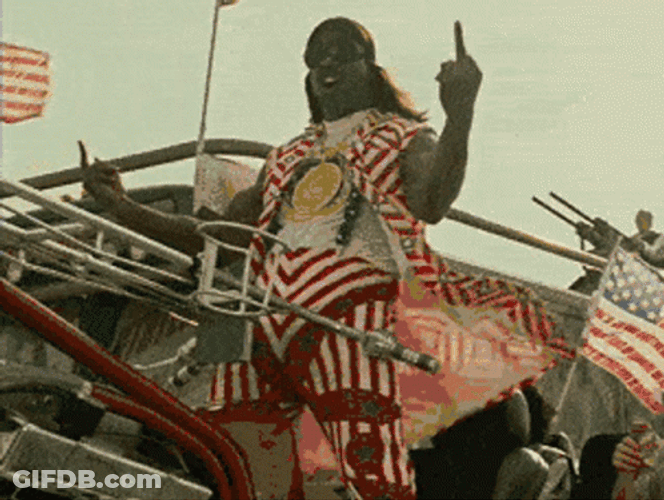 President Camacho Middle Finger Up GIF