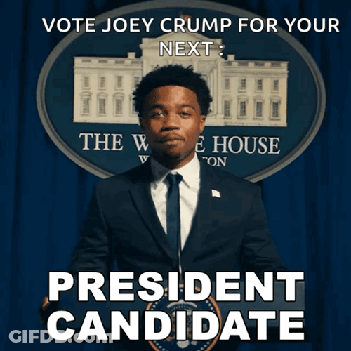 President Candidate Roddy Ricch Meme GIF