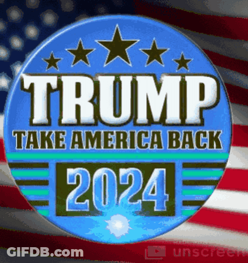 President Donald Trump Campaign Slogan GIF