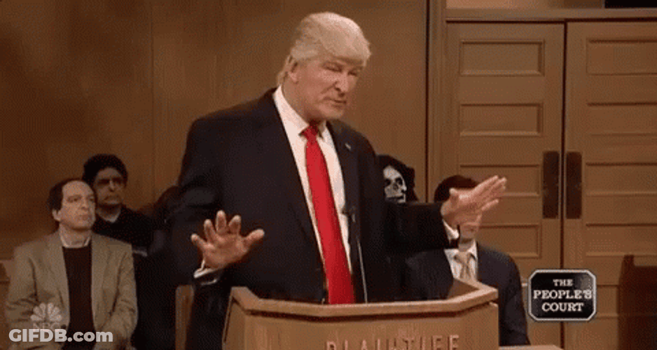 President Donald Trump Wrong I Might Be GIF