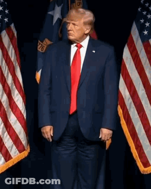 President Donald Trump Wrong Looking Around GIF