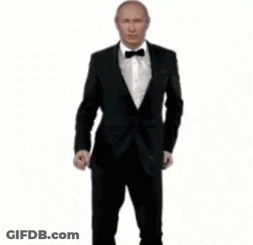 President Vladimir Putin Shake Dance Meme GIF