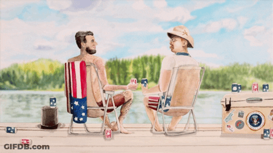 Presidents Day Chill Celebration GIF