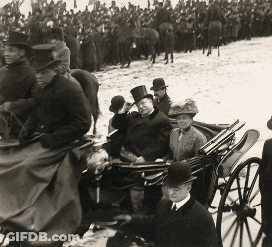 Presidents Day Vintage Photo GIF