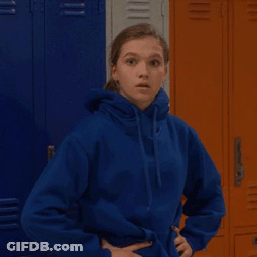 Presley Hide Face With Hoodie GIF