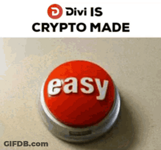 Press Easy Button For Divi Crypto GIF