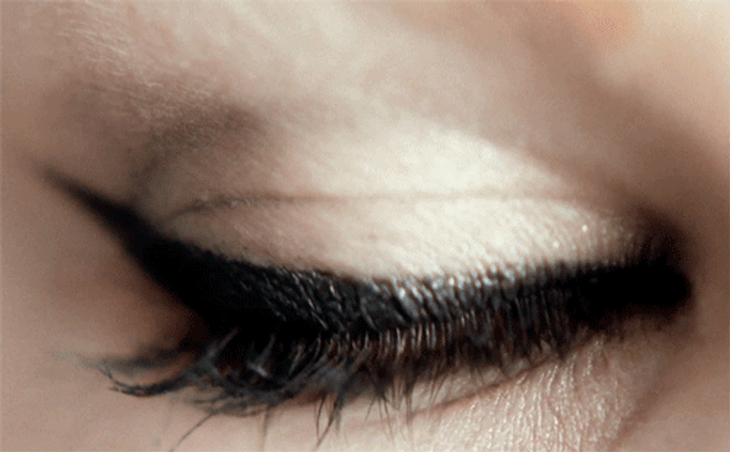 Pretty Blinking Gray Eyes GIF