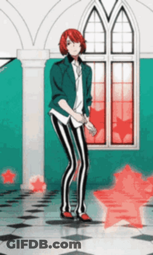 Pretty Boy Michiru Anime Dance GIF