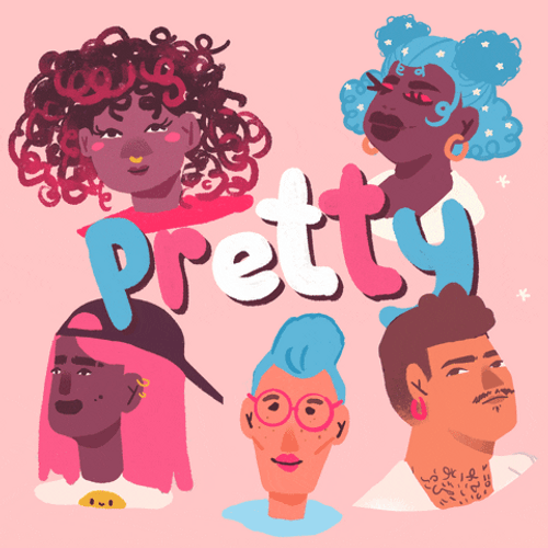 Pretty Different Faces GIF