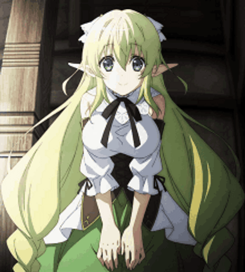 Pretty Elf Girl GIF