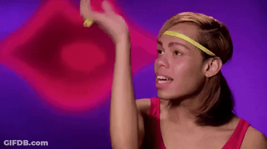 Pretty Face Drag Race GIF