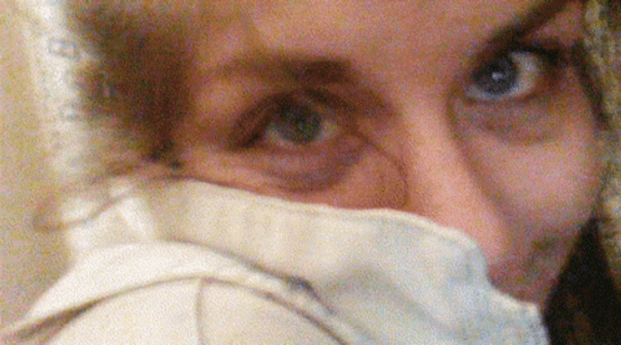 Pretty Girl Batting Eyes GIF