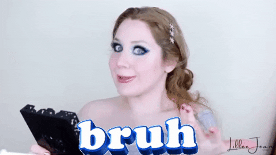 Pretty Girl Bruh GIF