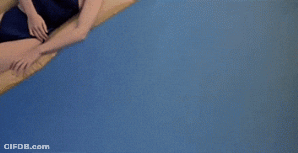 Pretty Girl On The Floaties Chilling GIF