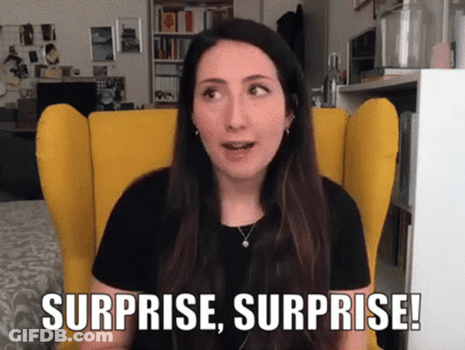 Pretty Girl Surprise Surprise Meme GIF