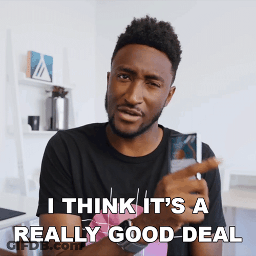Pretty Good Deal Marques Brownlee GIF