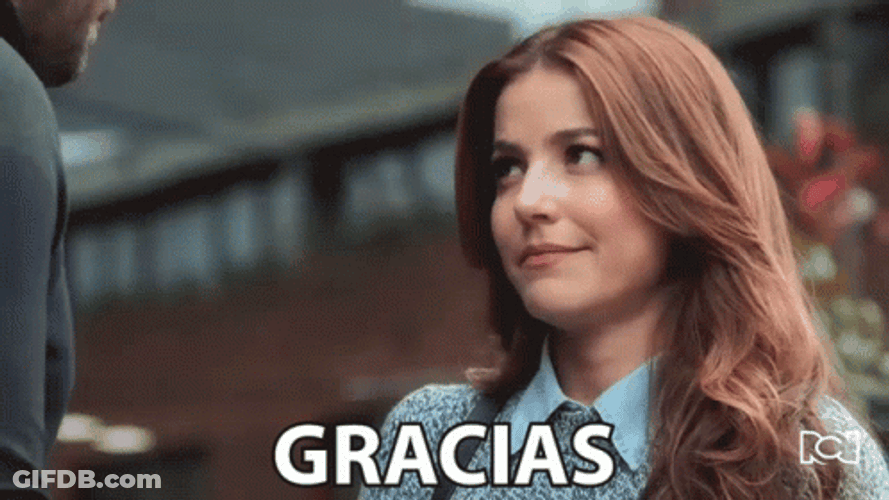 Pretty Juliette Pardau Venezuelan Actress Muchas Gracias GIF