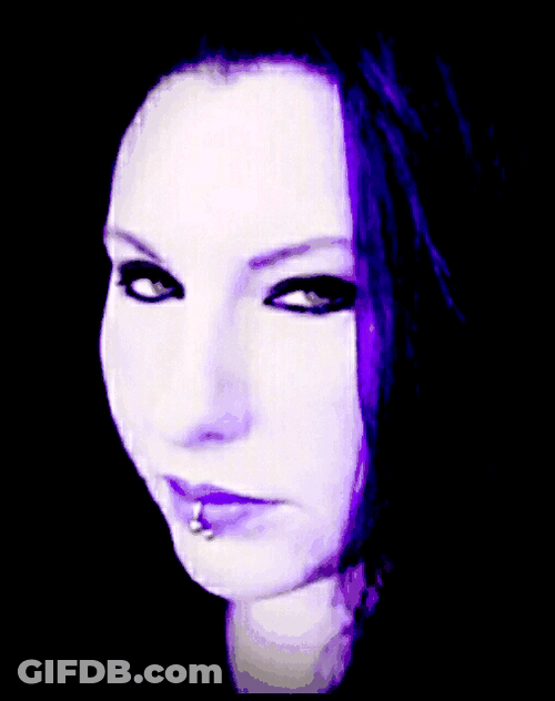 Pretty Lady's Face I'm Melting GIF